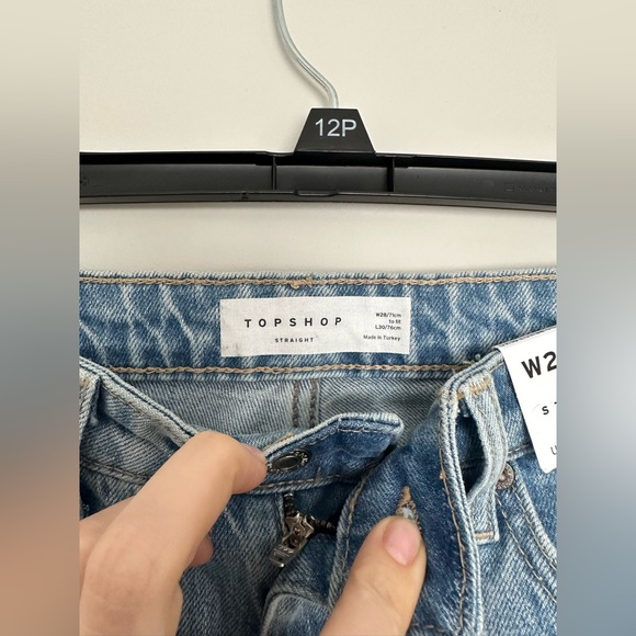 Topshop straight crop jeans - Picture 4 of 5